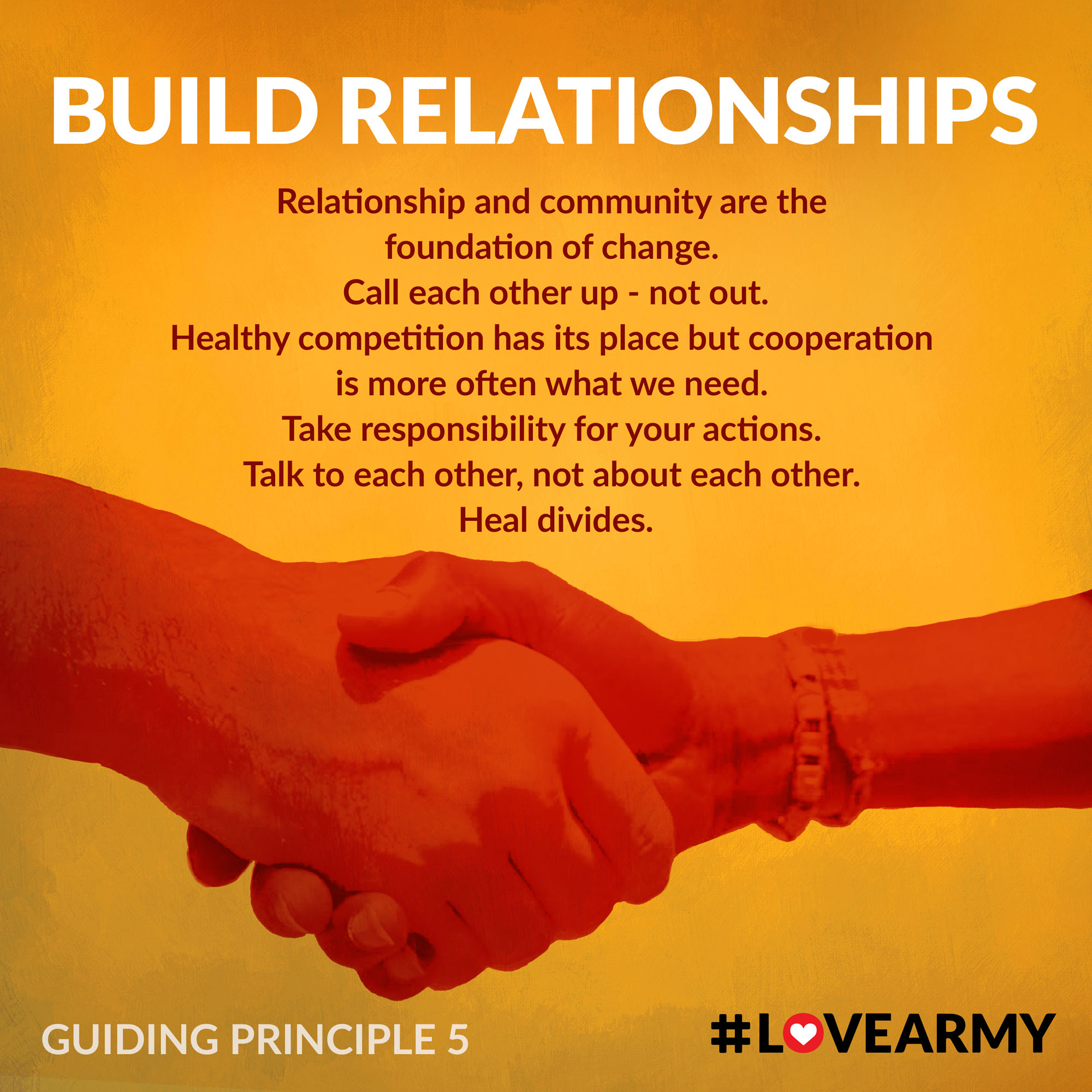 View Full Screen Build Relationships
