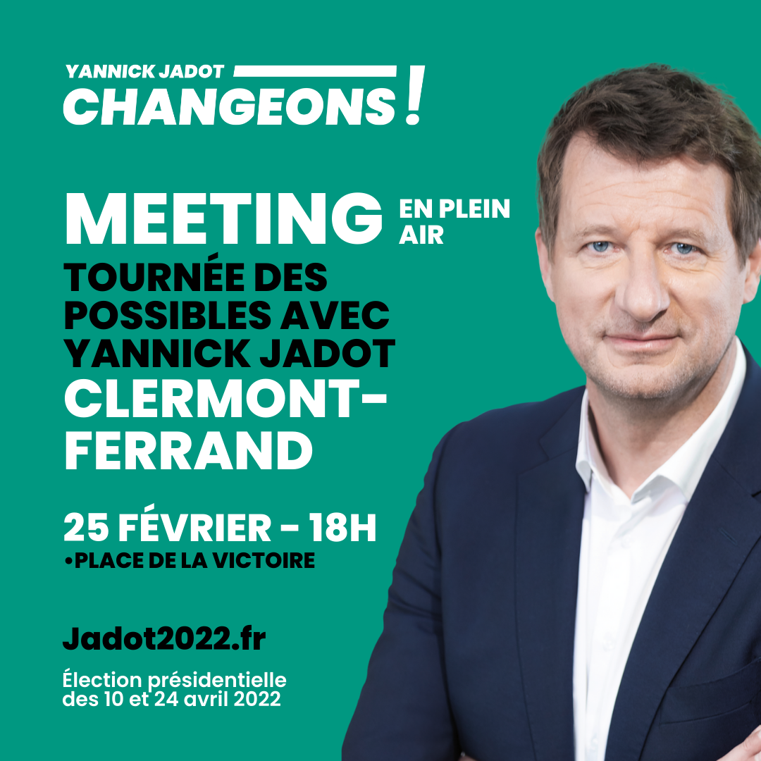 Annulation — La « Tournée des possibles » à Clermont-Ferrand