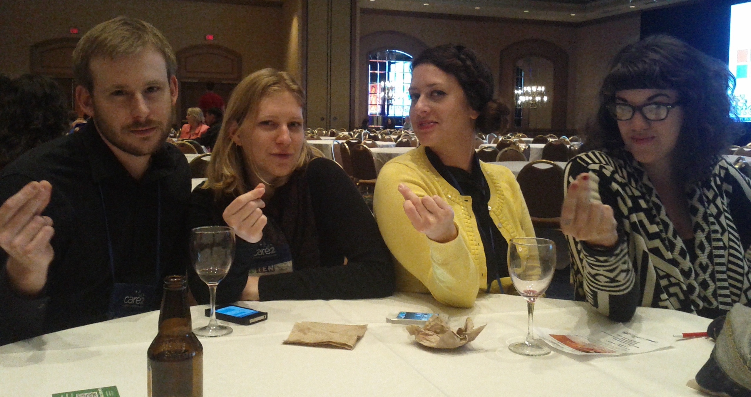 Julie Niemi with Danielle, Jordan and Ramsey of DonorSnap