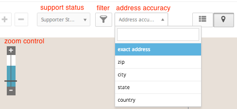 map options