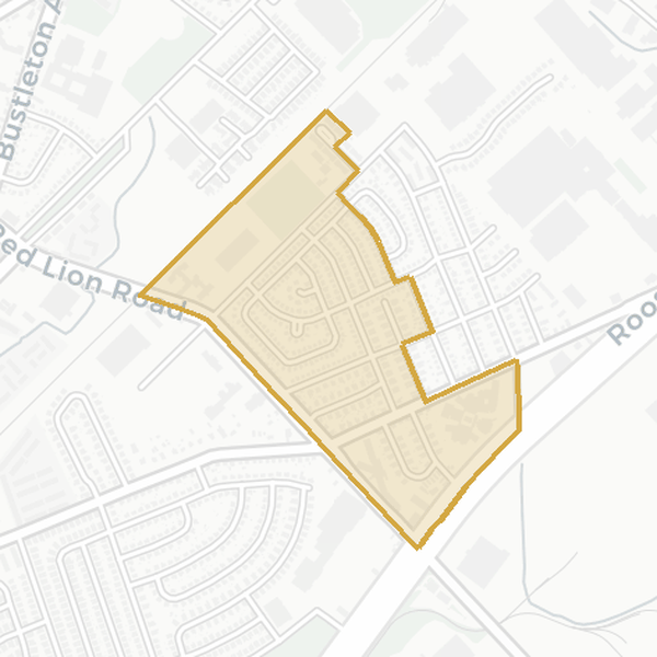 Map of Ward 58, Division 03
