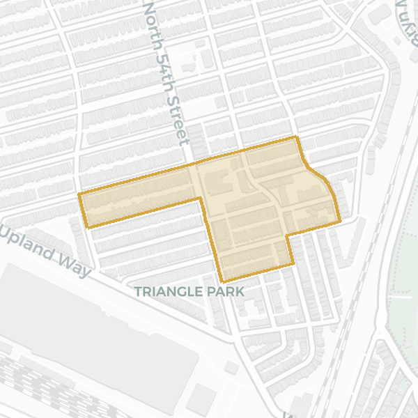 Map of Ward 52, Division 23