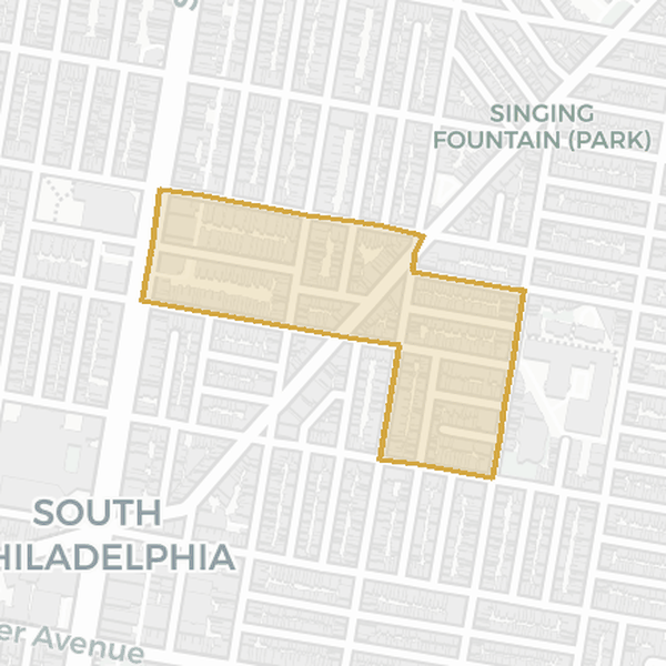 Map of Ward 39, Division 45