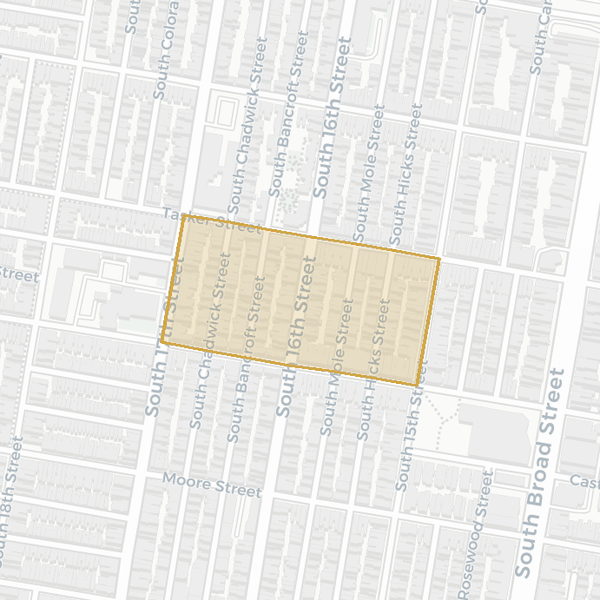 Map of Ward 36, Division 41