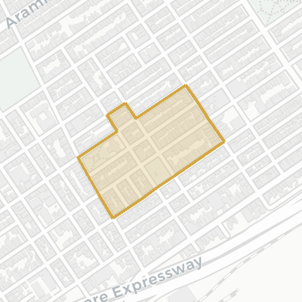 Map of Ward 25, Division 05