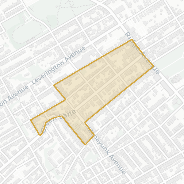 Map of Ward 21, Division 20