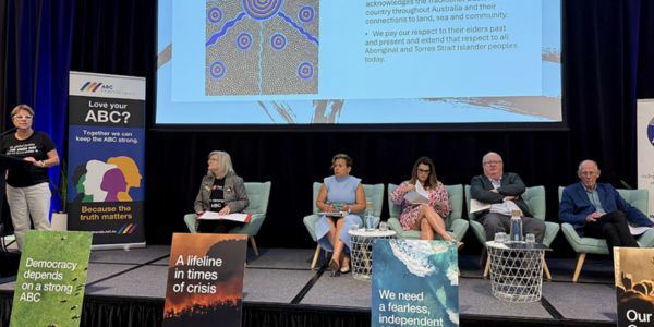 Supporters and Friends gathered at the NSW Teachers Federation conference centre in Sydney