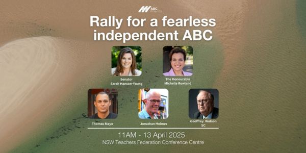 Election Campaign Rally poster