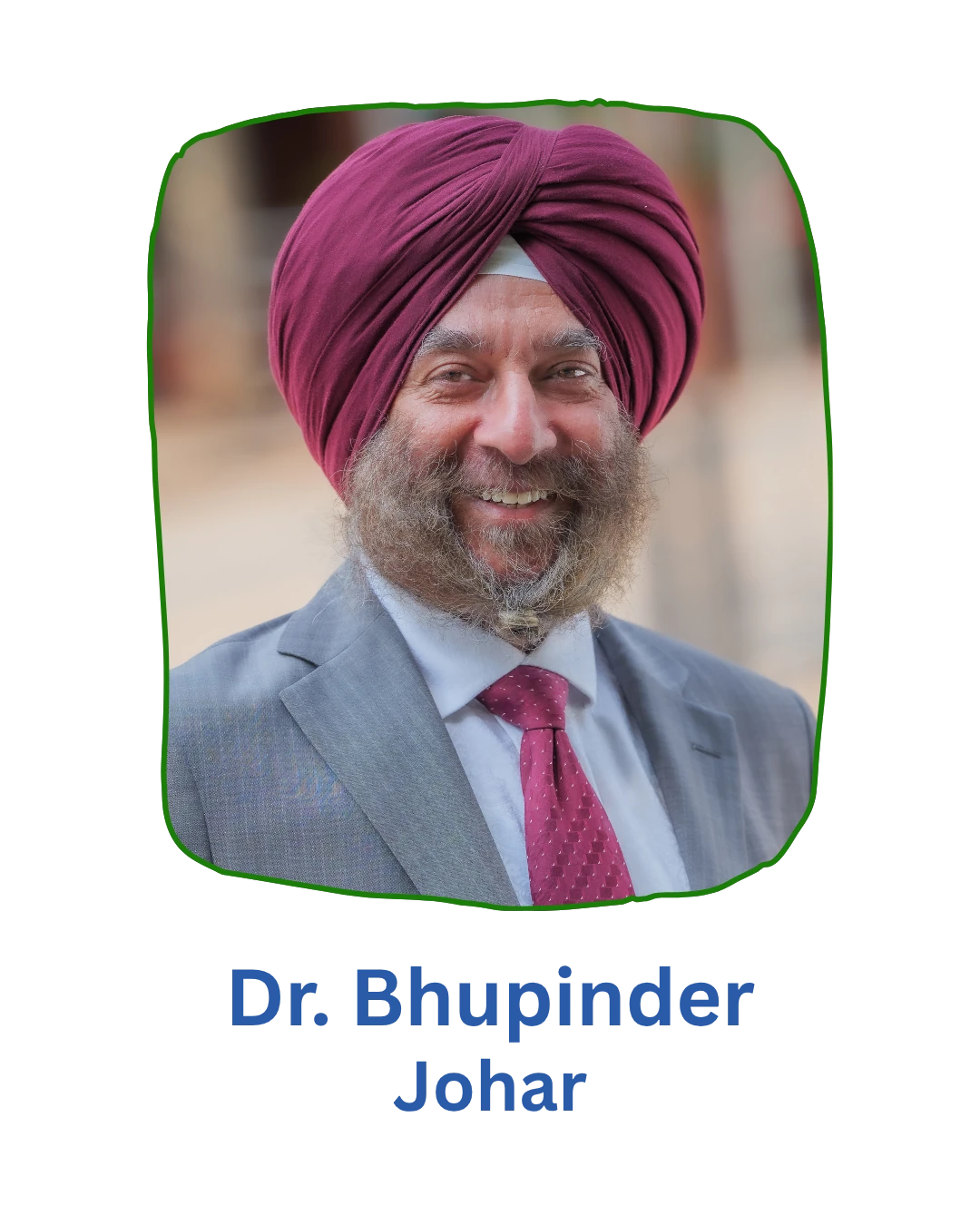 Dr. Bhupinder Johar for City Council