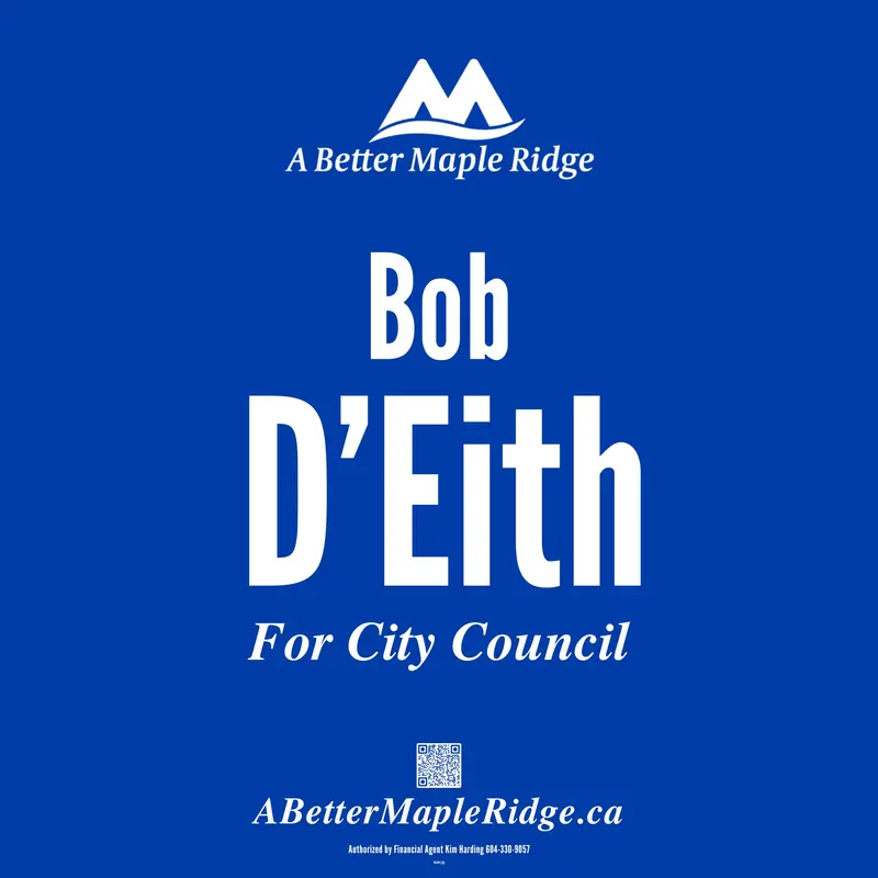 Order a Bob D'Eith for Council sign