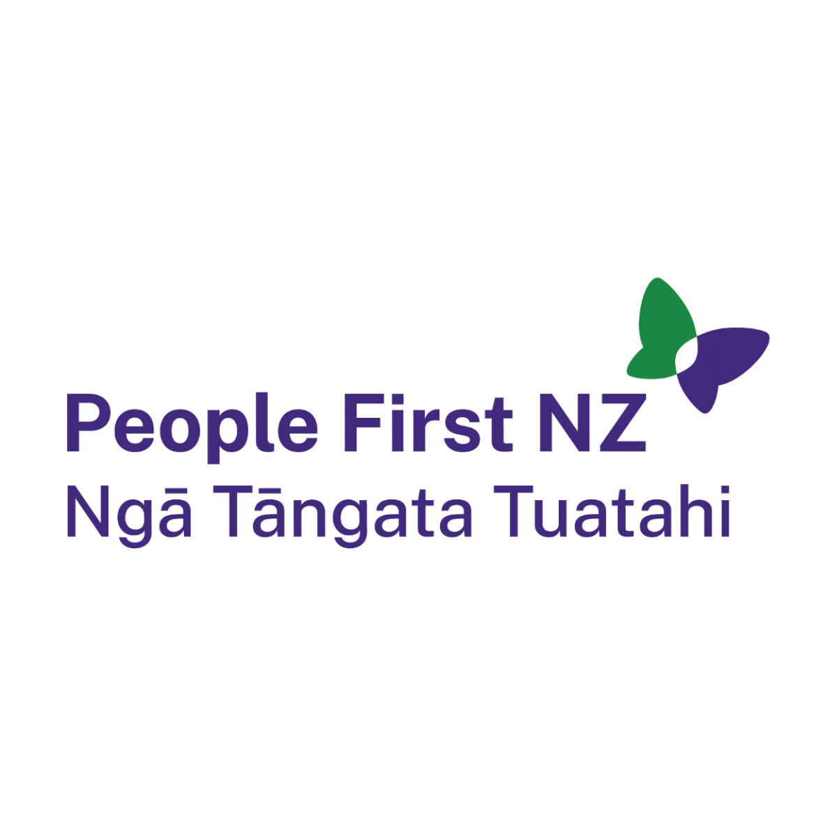 People First, Ngā Tāngata Tuatahi - logo