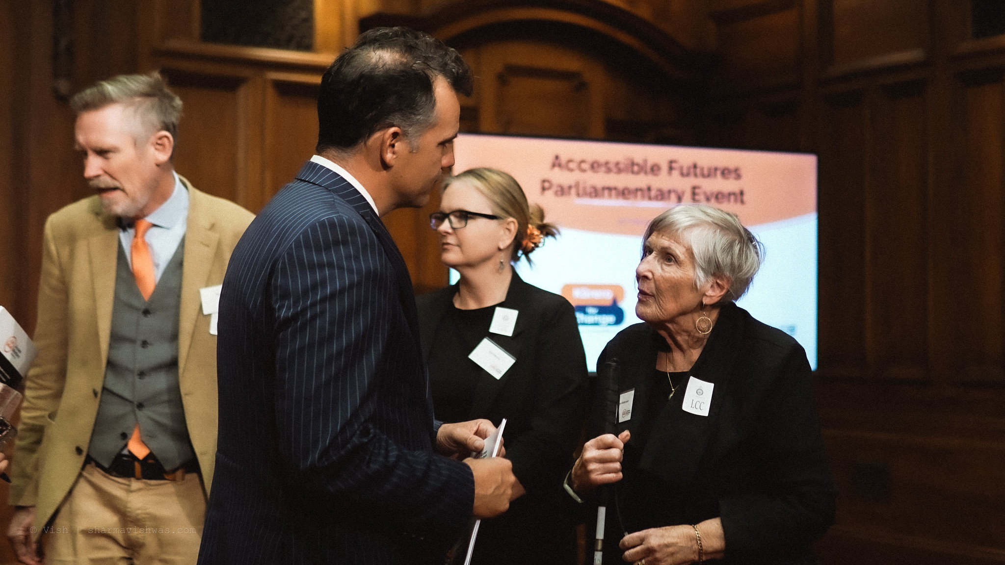 Tim Wilson  Joseph Mooney MP  Kali Mercier  Bronwyn Anderson at the Parliamentary Reception