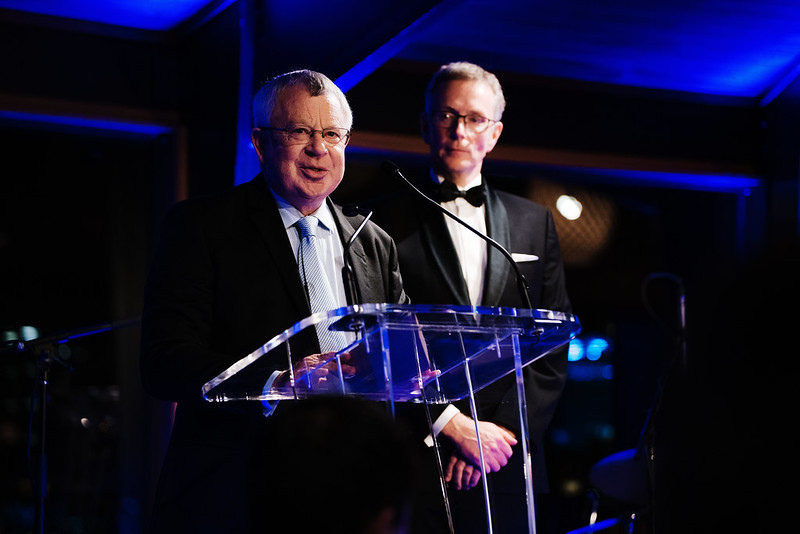 David Bridges David Bridges speaking at a podium