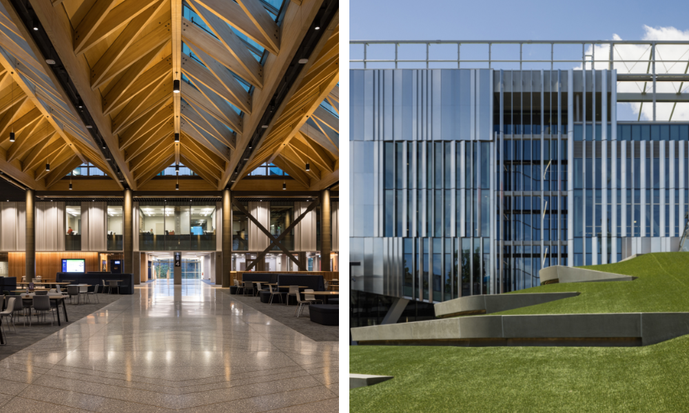 The University of Auckland: B201 and Hiwa, Recreation Centre The University of Auckland: B201 and Hiwa, Recreation Centre
