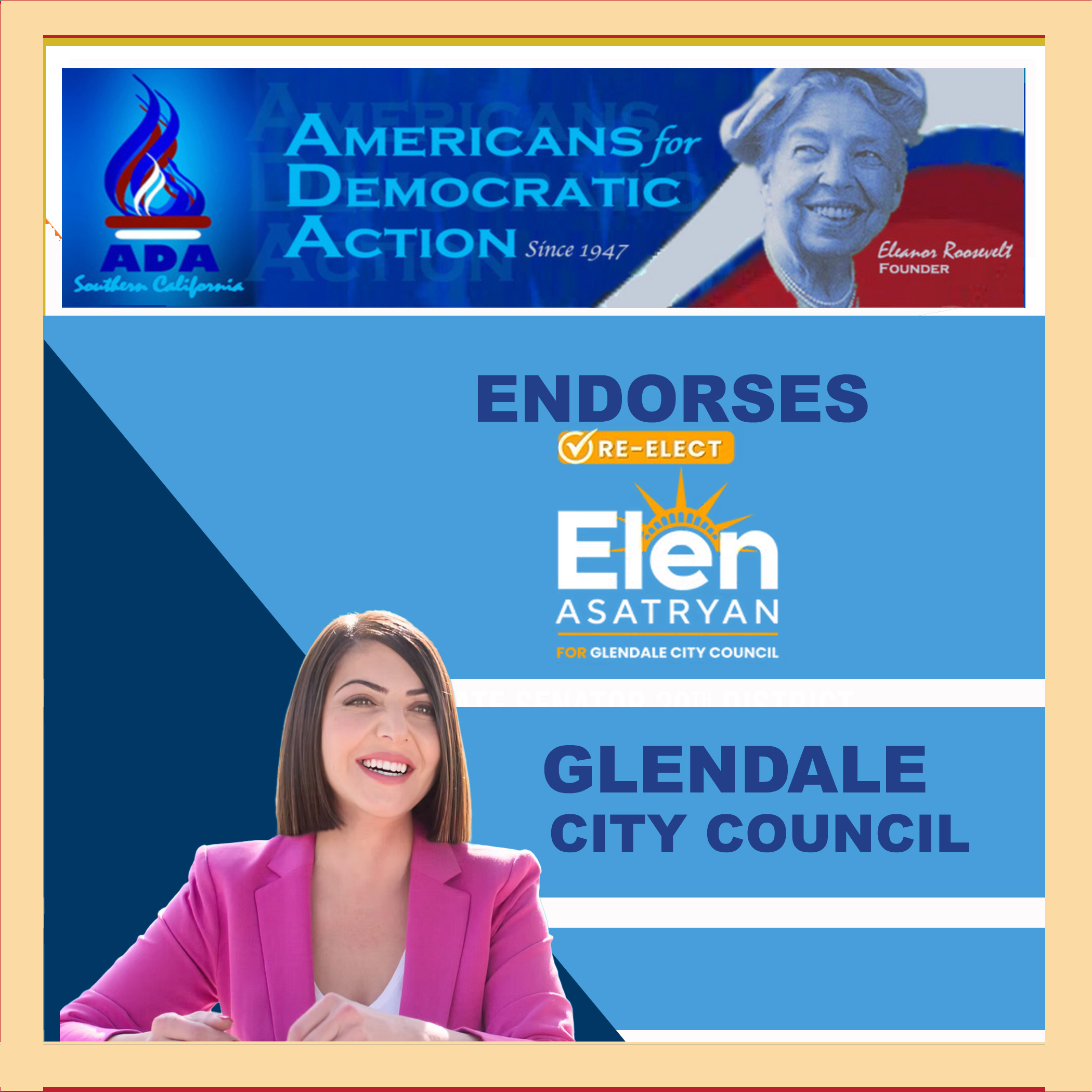 ReElect Elen Asatryan for Glendale City Council