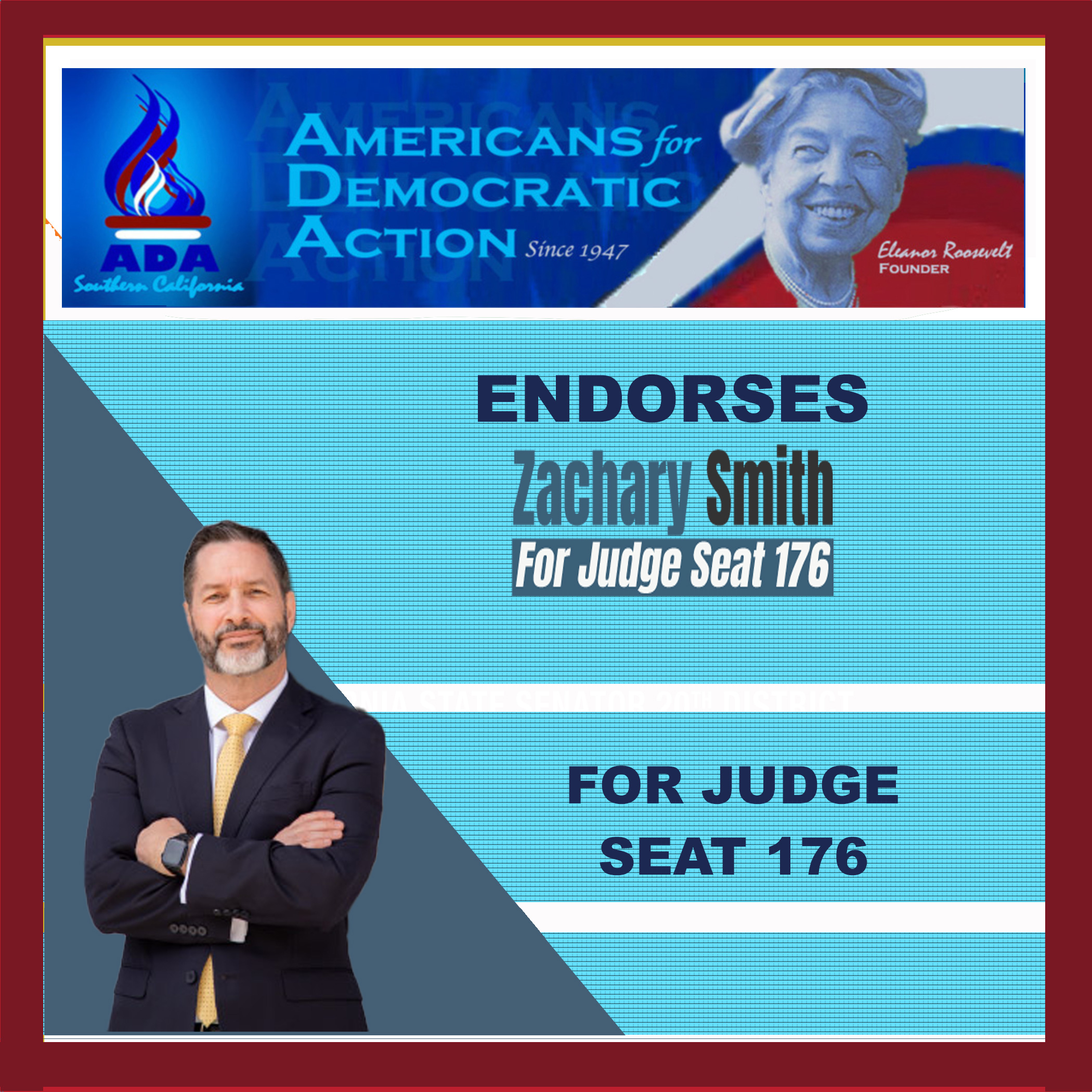 Zachary Smith for Judical Seat 176