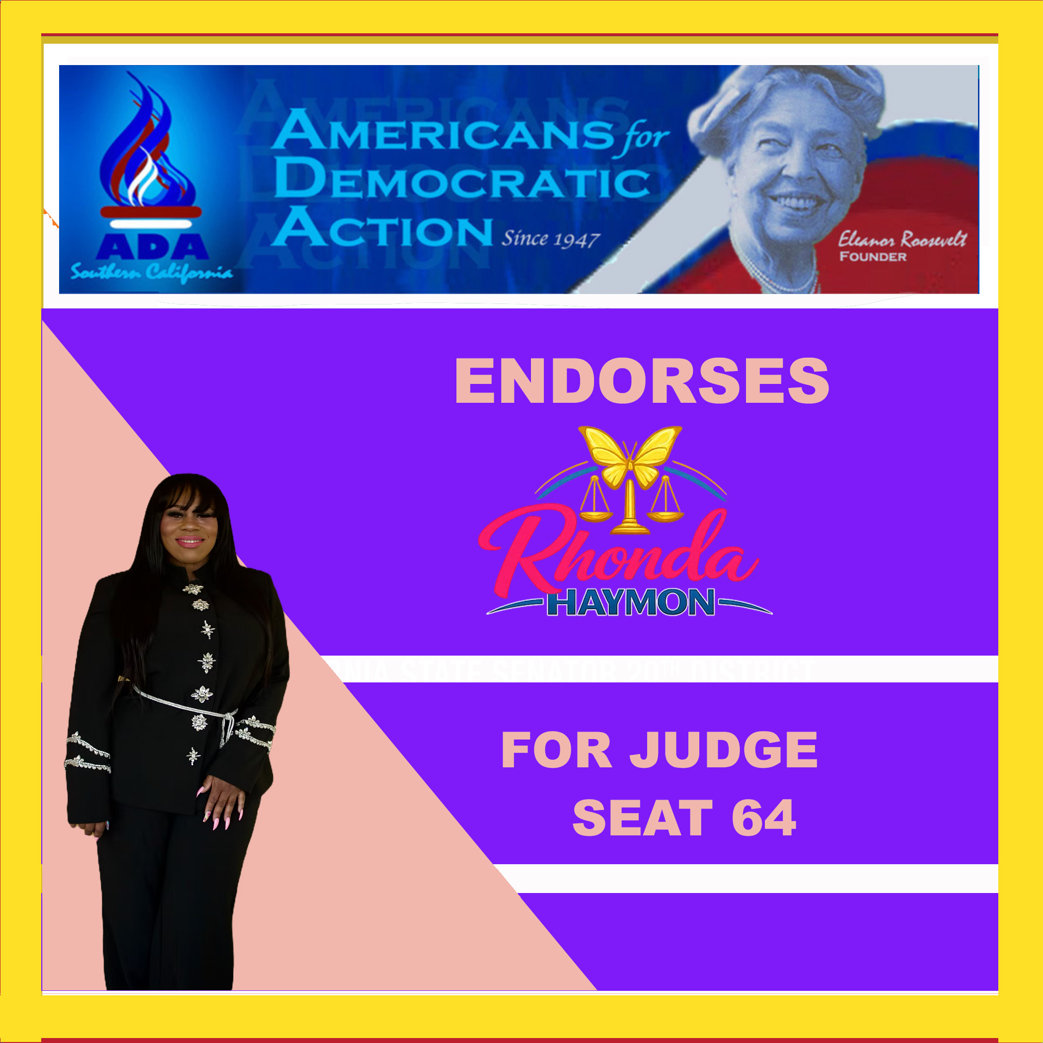 Rhonda Haymon 64 Judicial seat