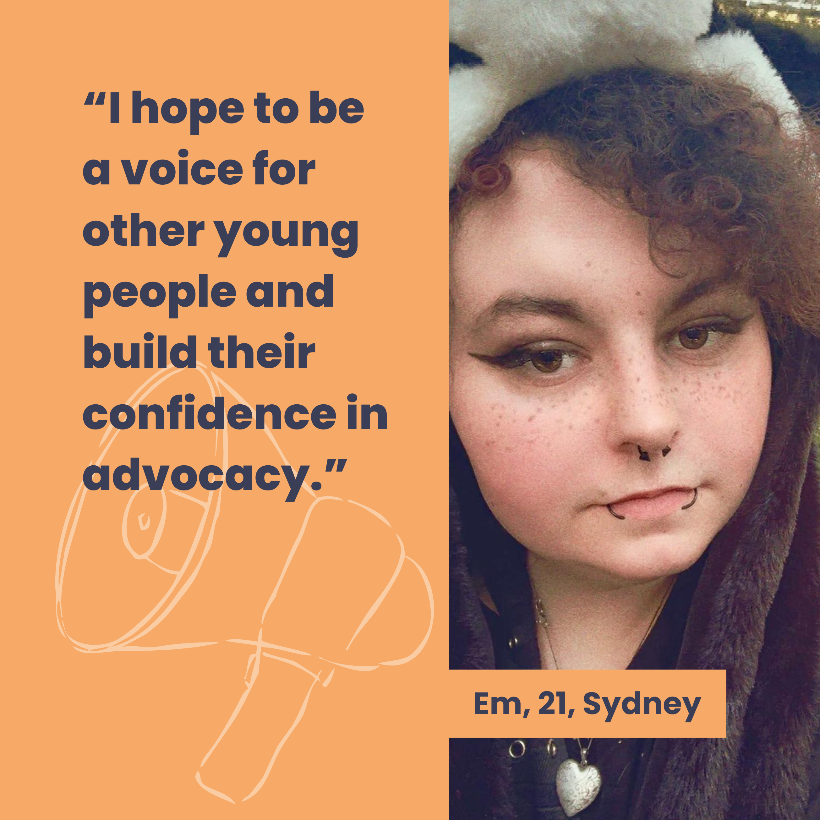 Group photo of Youth Unmuted members