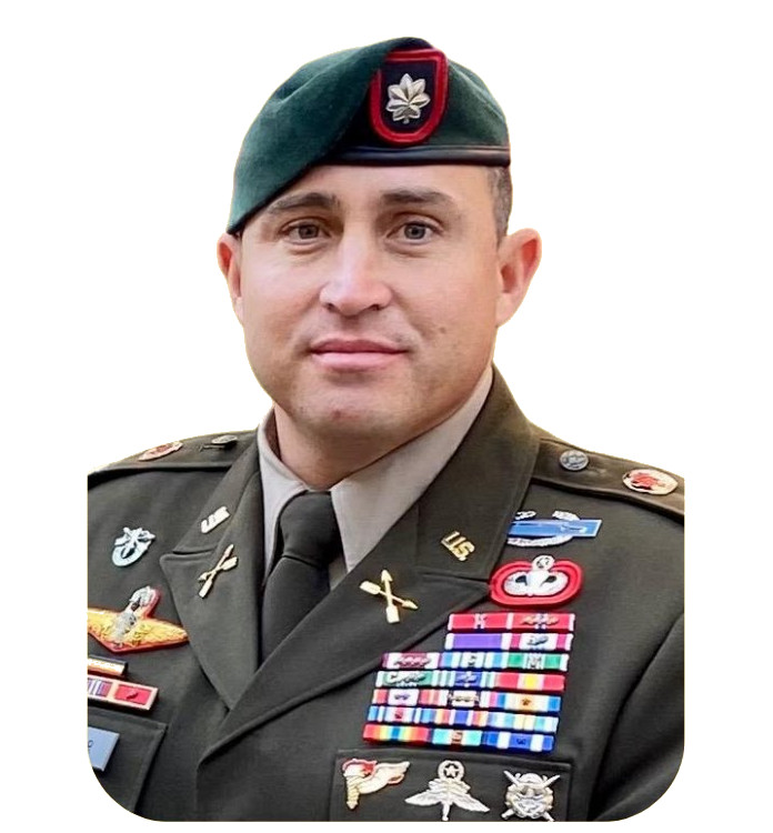 Lt. Col. Anthony Aguilar in Uniform