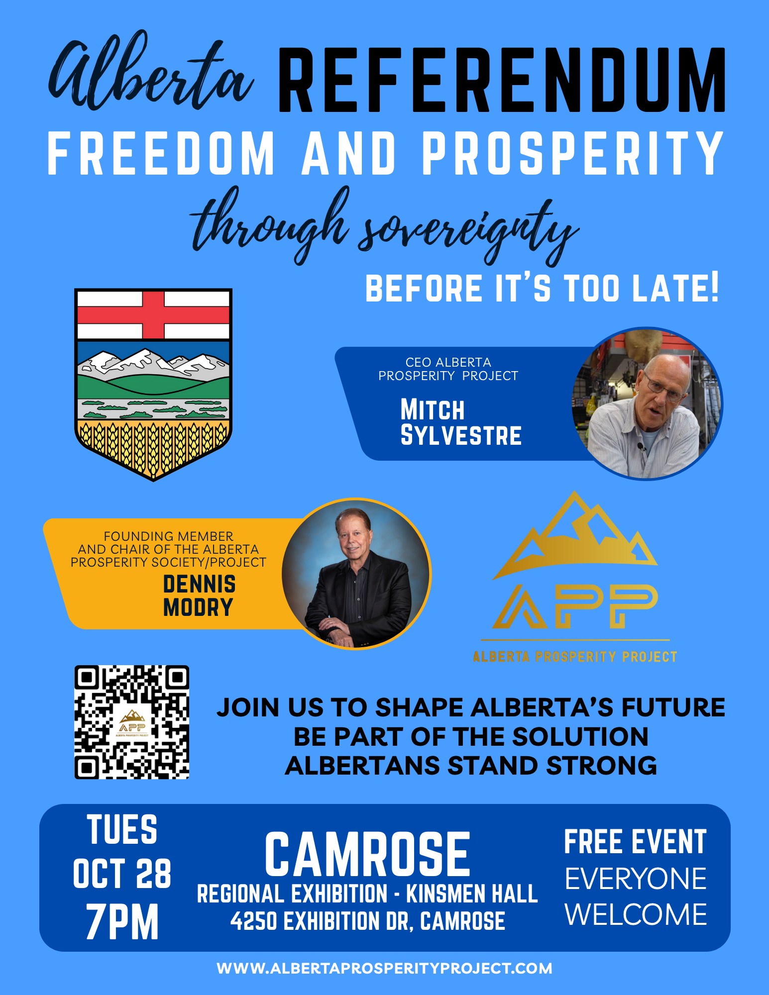 October 28 | Camrose | APP event