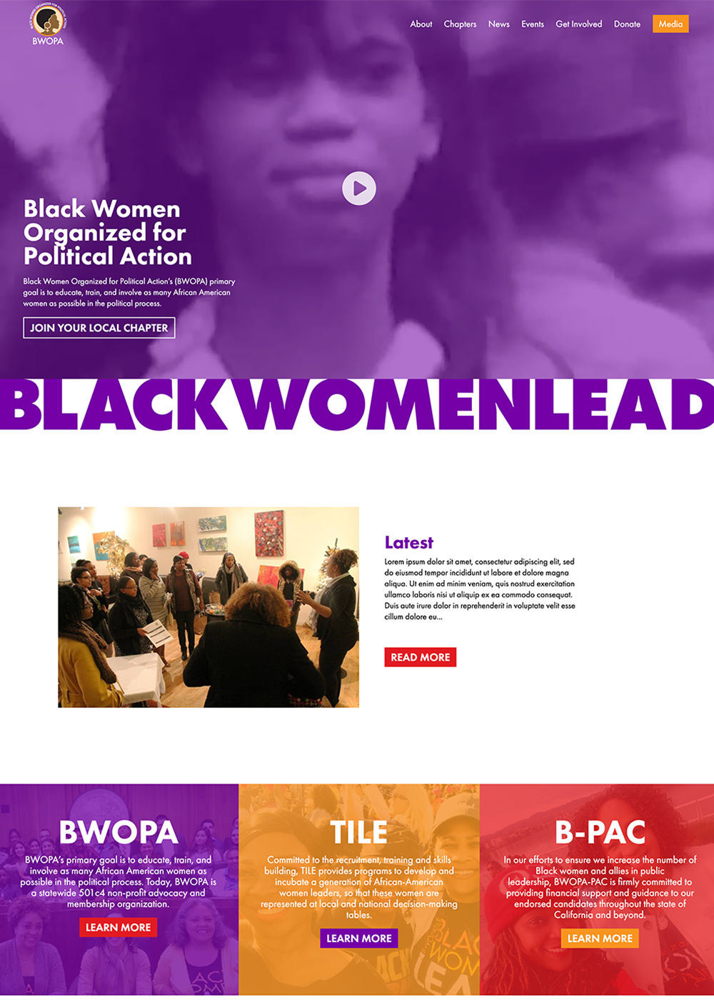 Black Women Organized for Political Action (BWOPA)