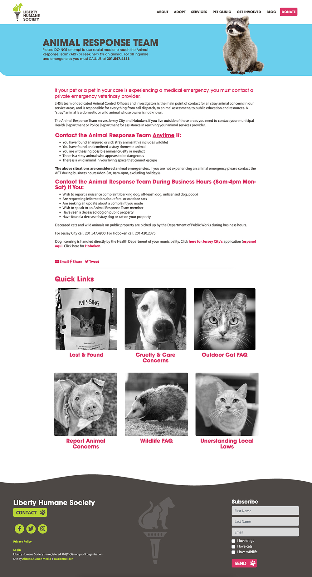 Important Information Upfront