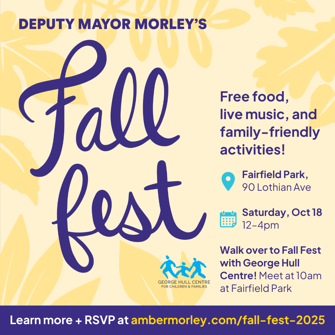 Deputy Mayor Morley #39 s Fall Fest 2025 Amber Morley Etobicoke Lakeshore