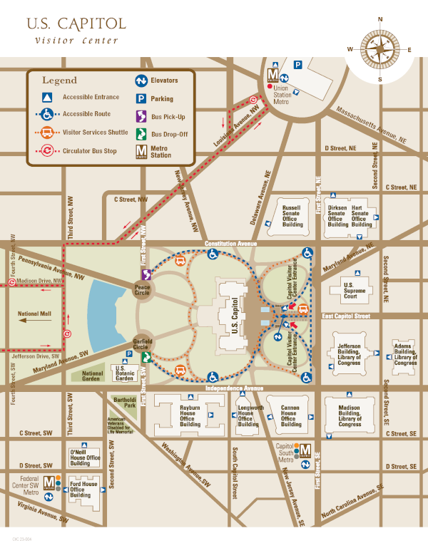 Map of Capitol Hill
