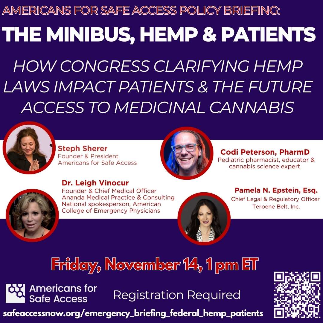 Emergency Briefing: The Minibus, Hemp & Patients