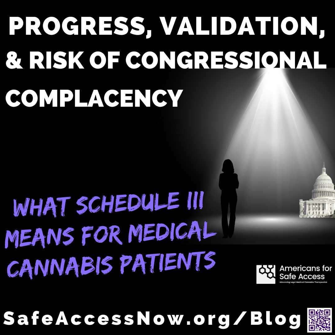 Cannabis Rescheduling: Progress, Validation, and Risk of Congressional Complacency