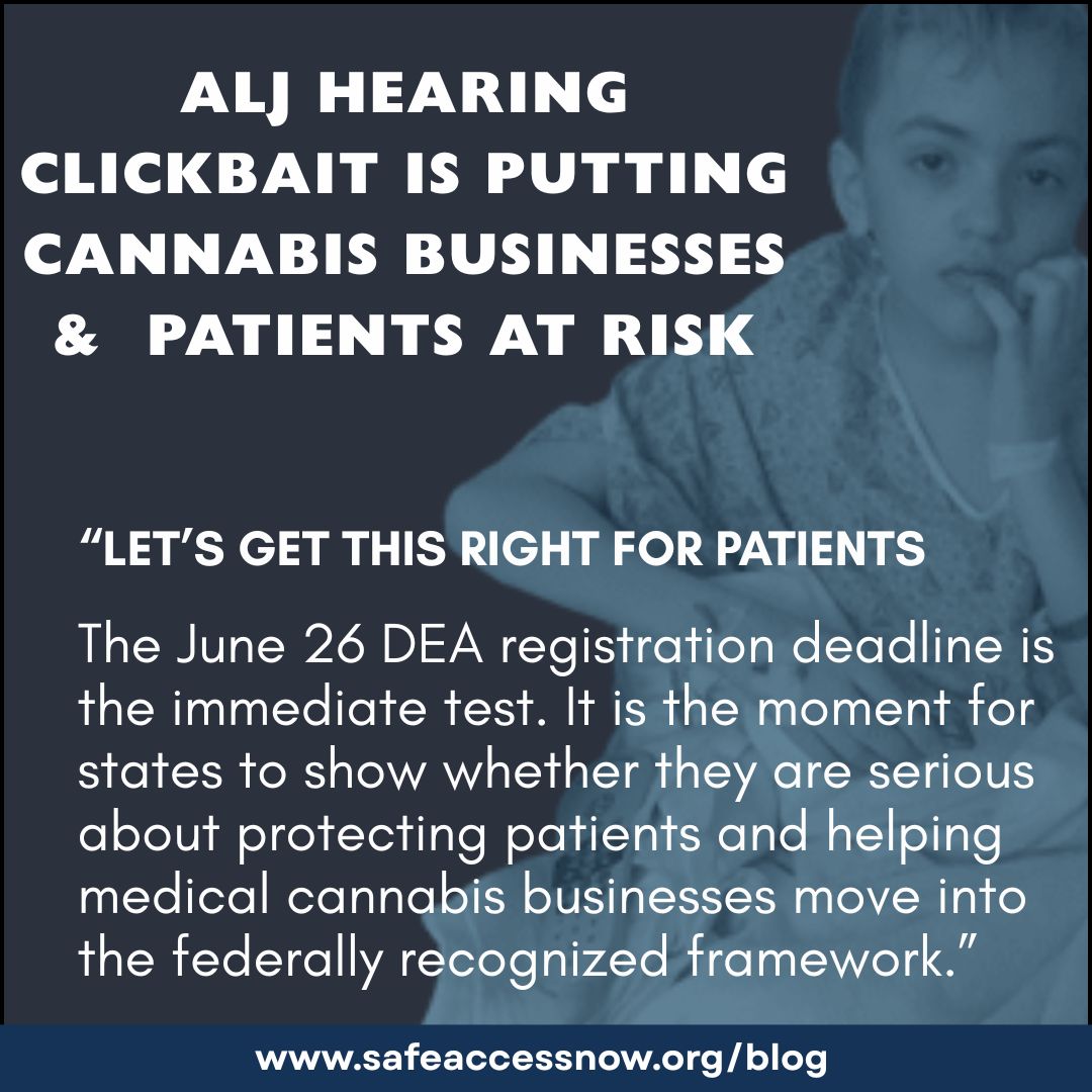 ALJ Hearing Clickbait Is Putting Cannabis Businesses &  Patients at Risk