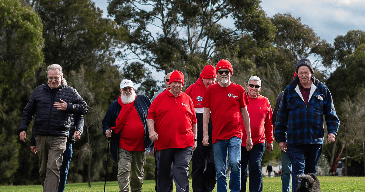 Heart Foundation Walking Groups - Men's Health Week