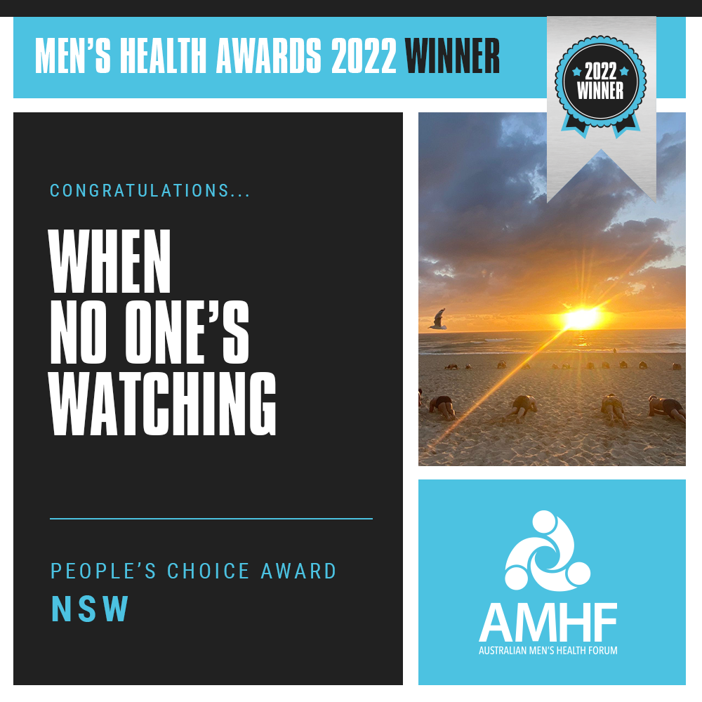 Celebrating the 2022 Men’s Health Award Winners AMHF Australian Men