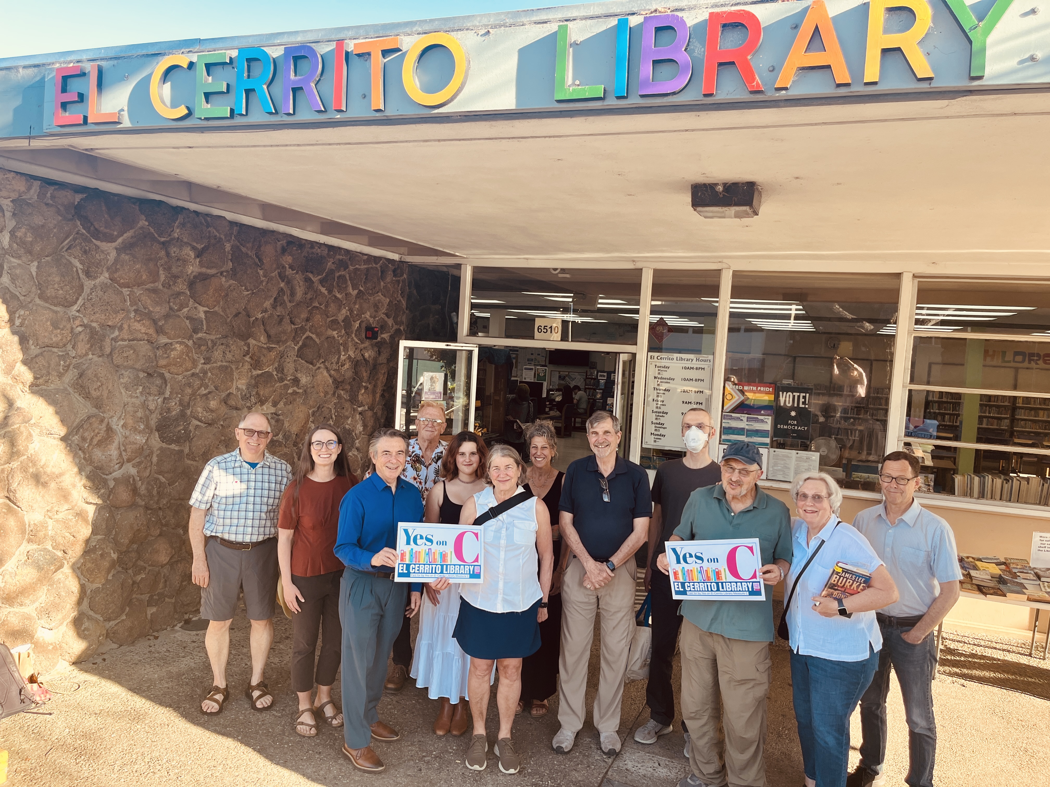 El Cerritans LOVE Our Library
