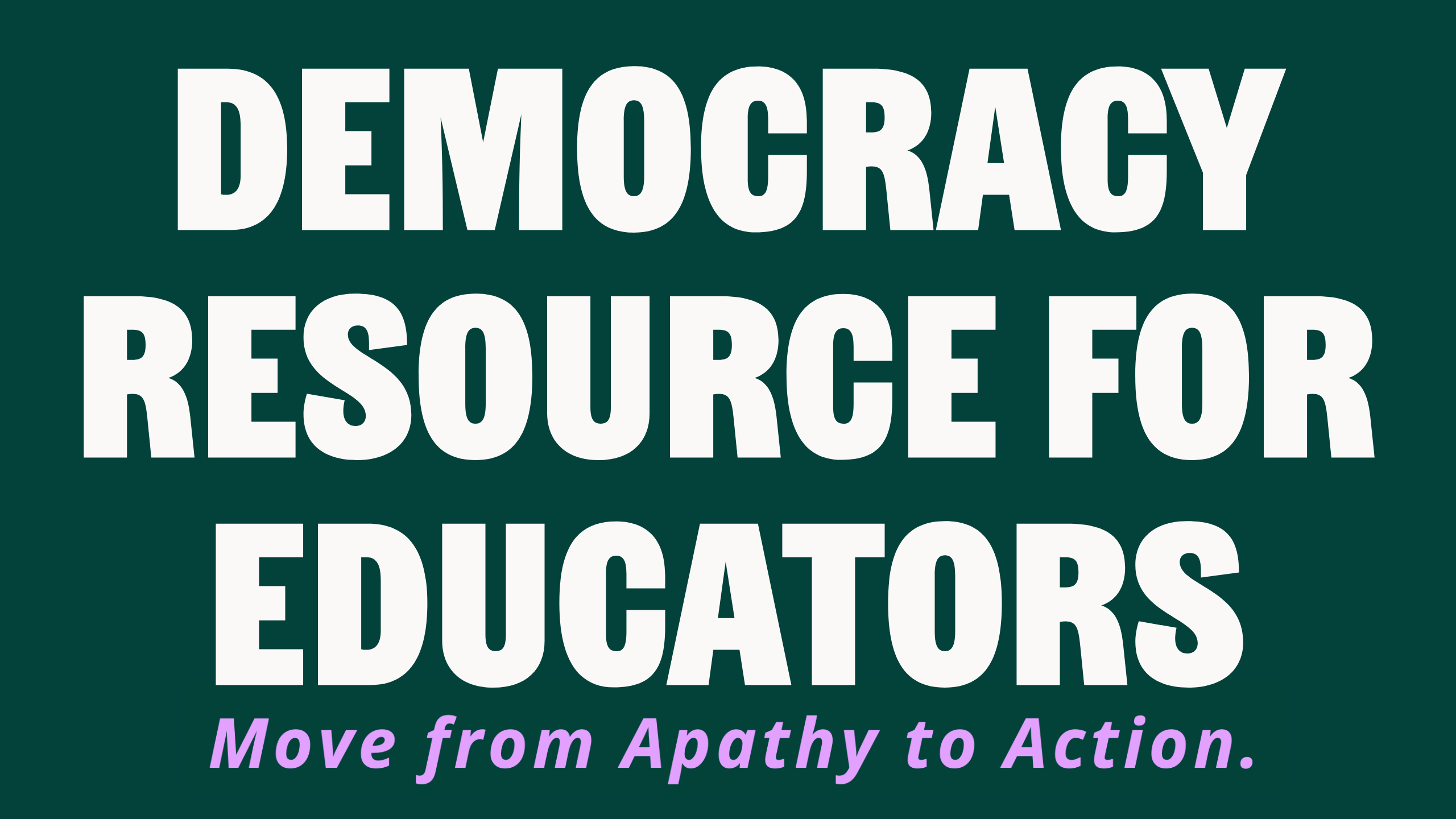 Teacher Resource Package