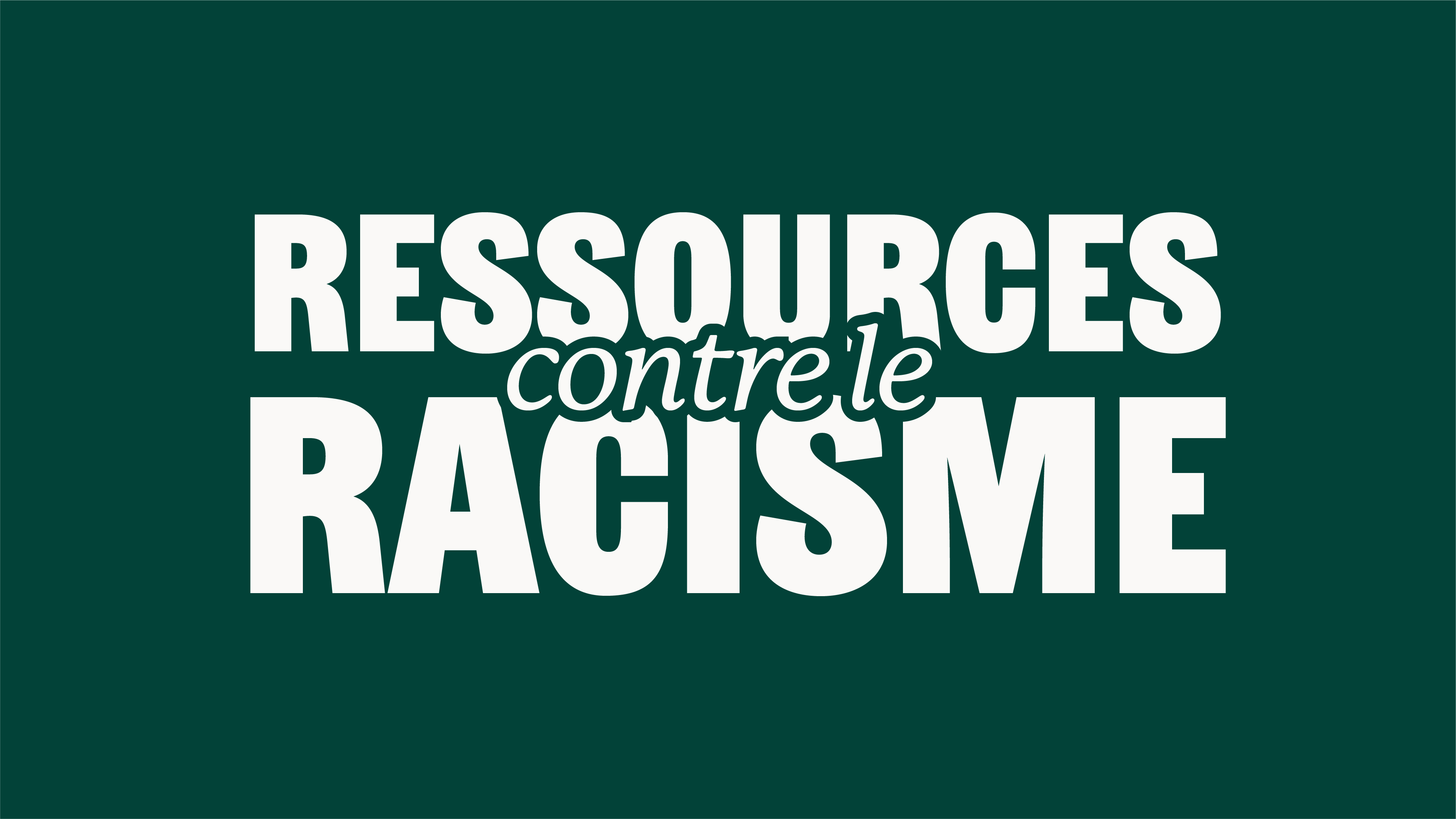 Agir contre le racisme