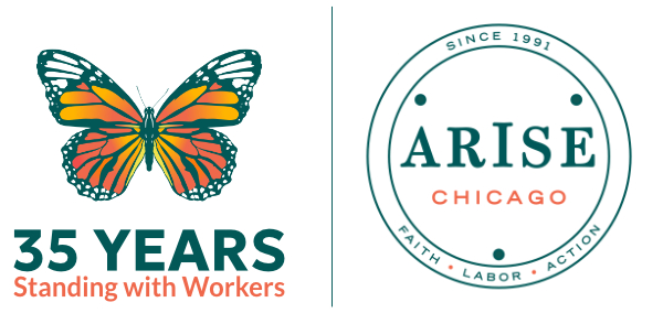 Arise Chicago 35 Years Logo