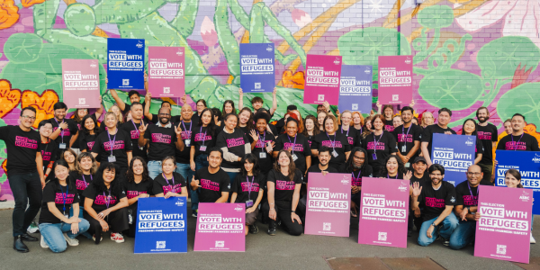 ASRC staff team election photo