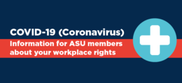 Covid-19 Factsheet for ASU members