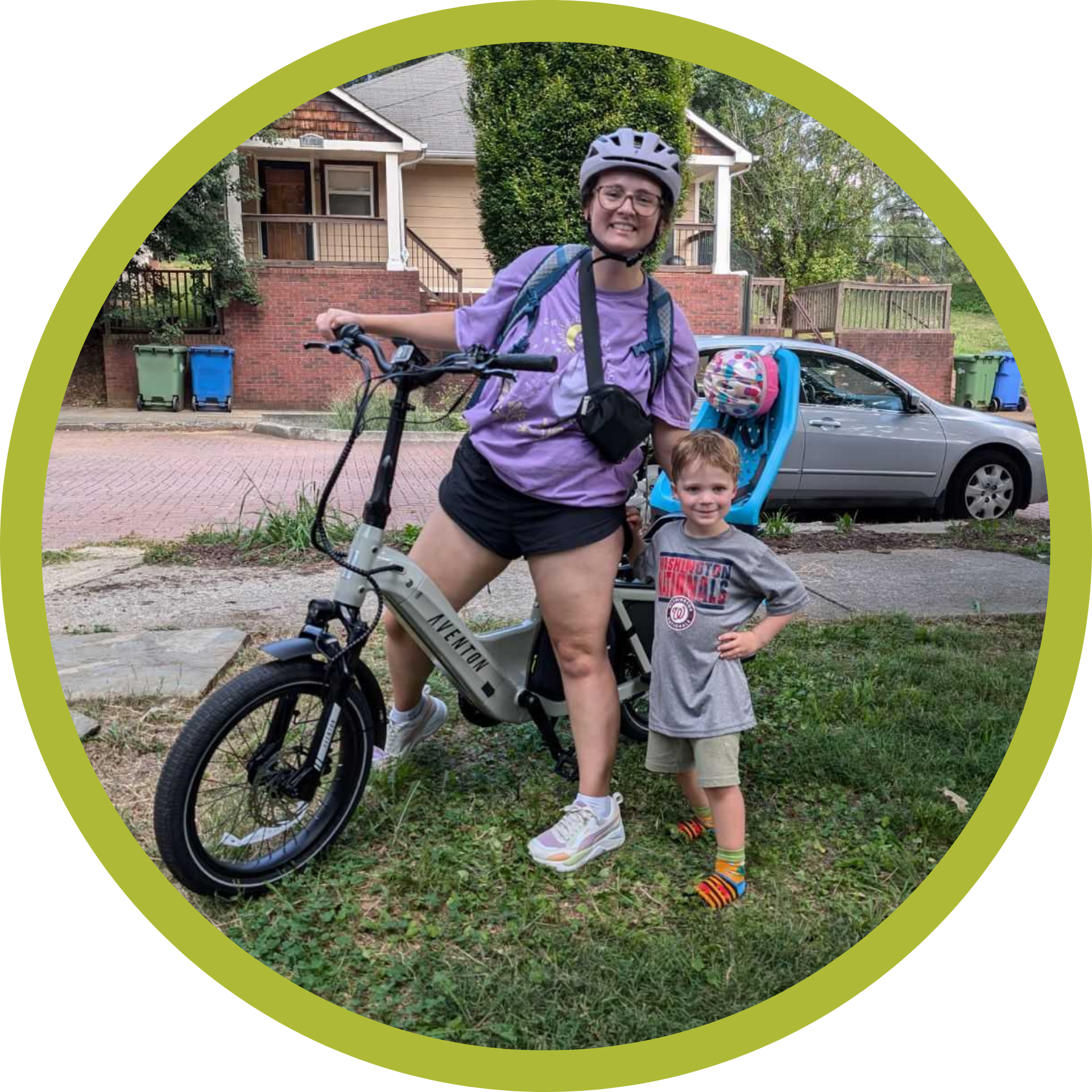 Atlanta e-bike riders impact