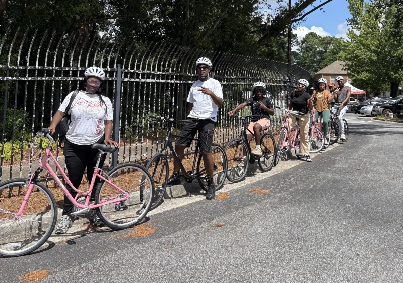 People served through bike classes
