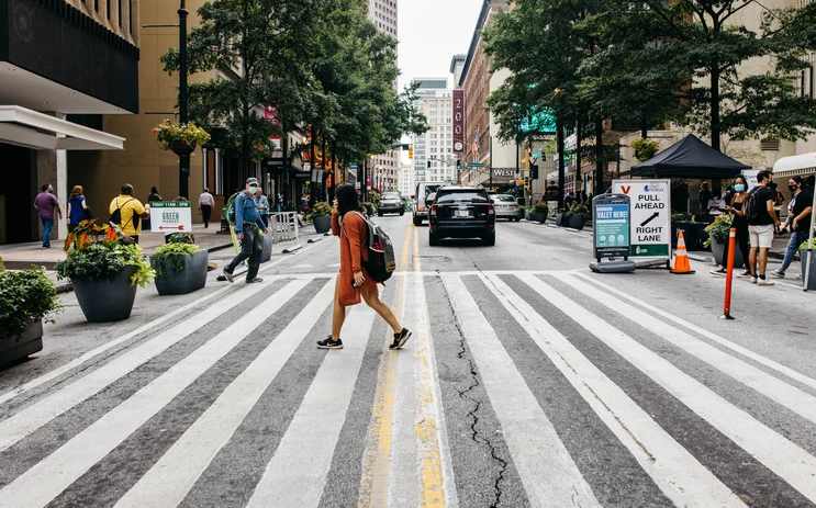 Peachtree Street Crosswalk