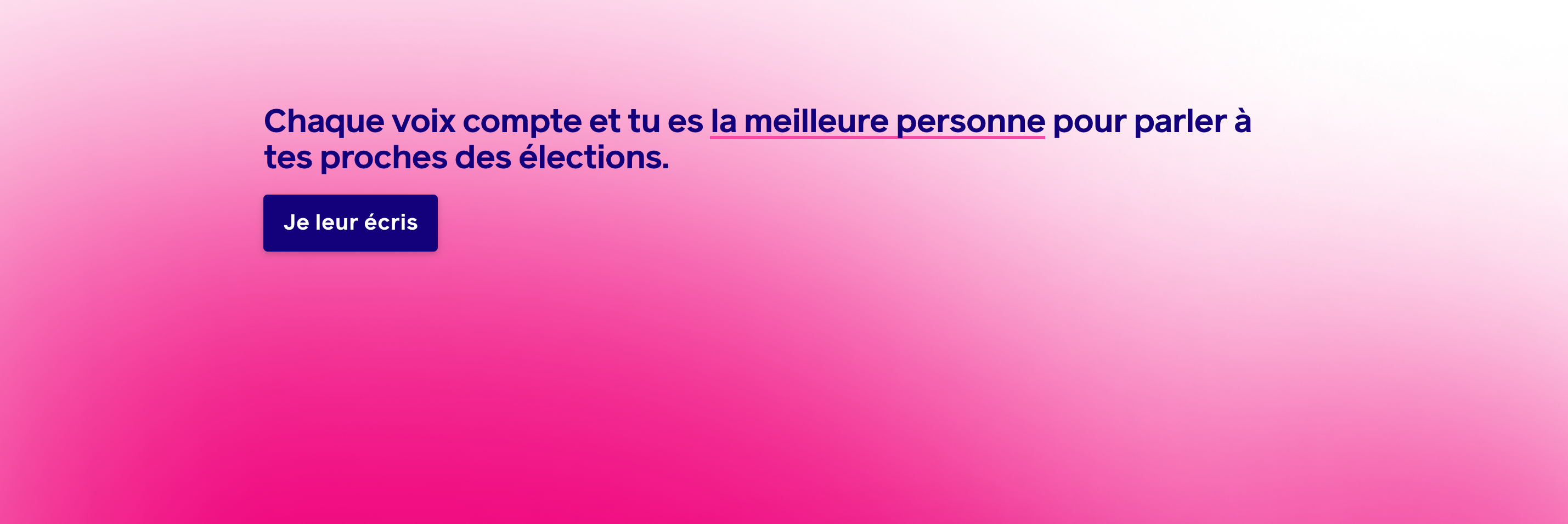 Rappeler à mes proches de faire procuration
