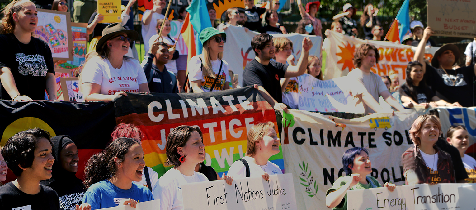 We're fighting for climate justice.