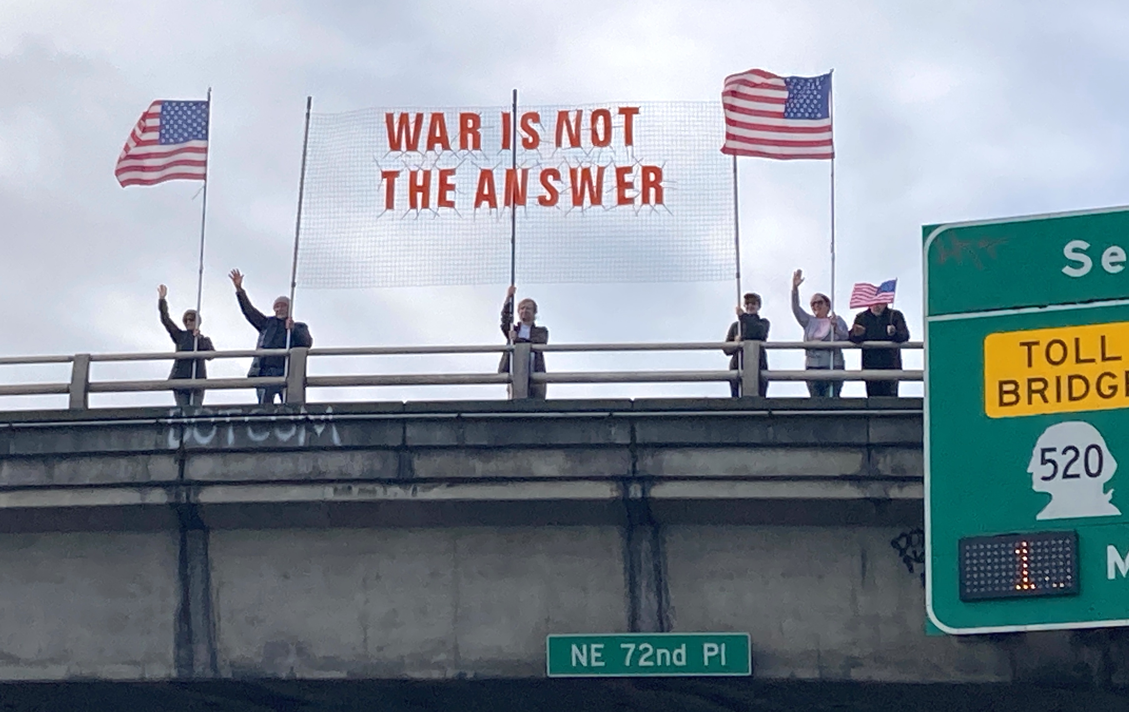 Kirkland WA Iran War Message