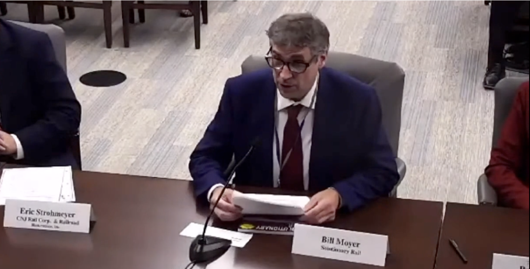 Solutionary Rail testimony to the Surface Transportation Board on Rail in the Public Interest