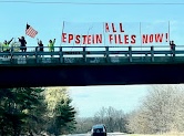Resister Sisters, Burlington, VT. Bannerings