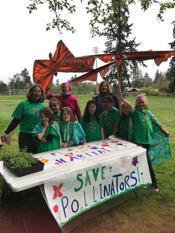 Backbone's newest image enhances local elementary school's Earth Day event