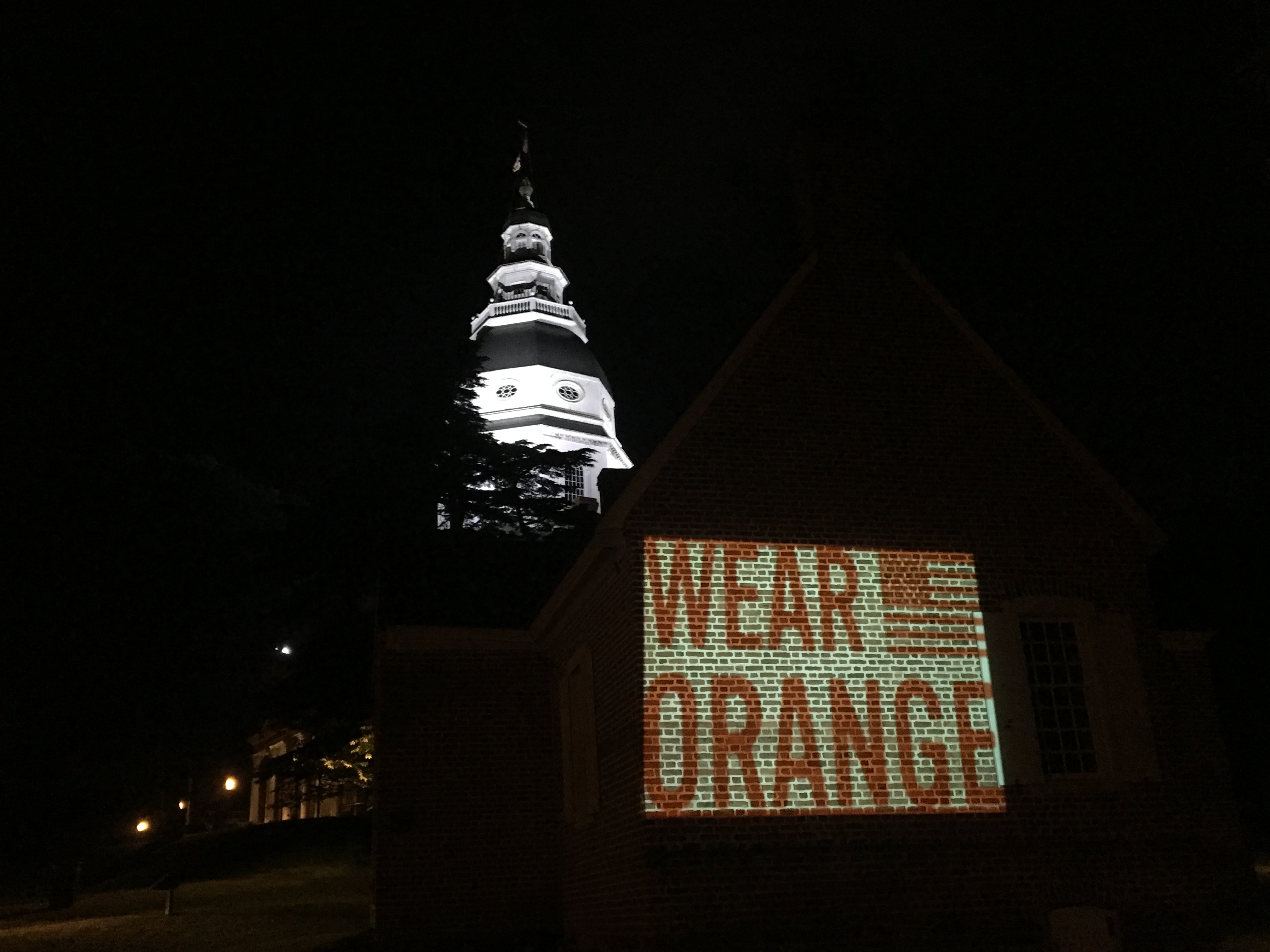 Annapolis projects for Wear Orange weekend
