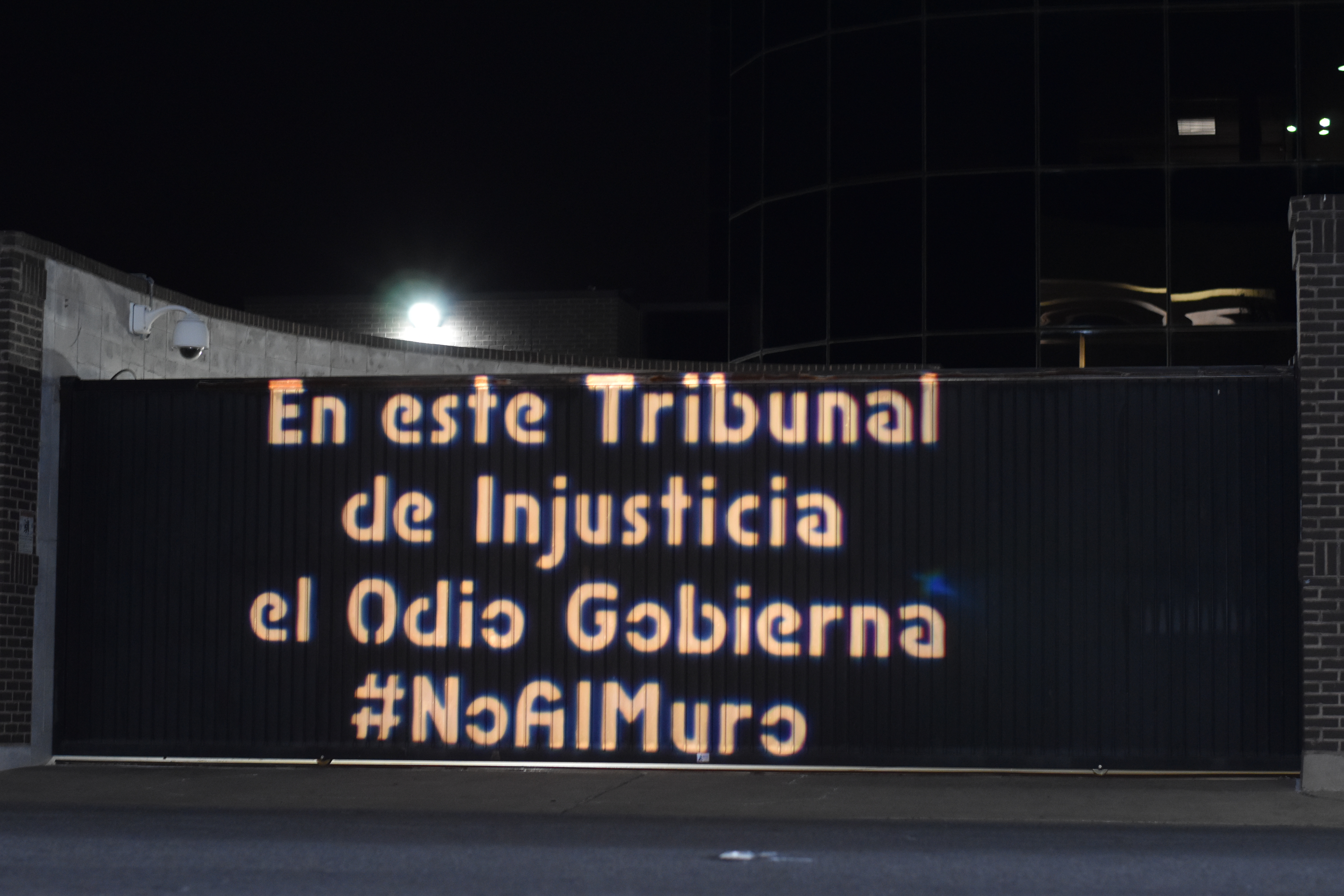 Local activists in the Rio Grande Valley shine focus on the border wall. 